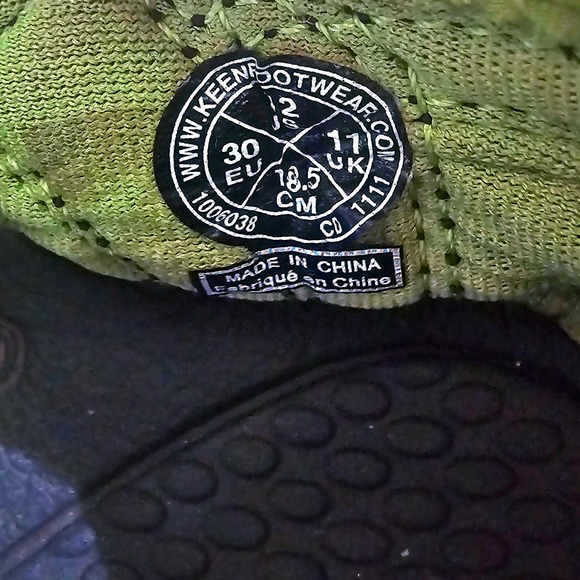 KEEN Kids Newport H2 Water Sandals 12 Athletic‎ Shoes Lime Green Sporty Water - Picture 7 of 7